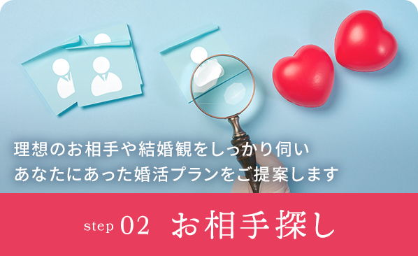 STEP2お相手探し
